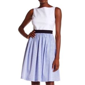 Kate Spade Broome Street Pinstripe Tank Dress with PINK KATE SPADE GARMENT BAG💖